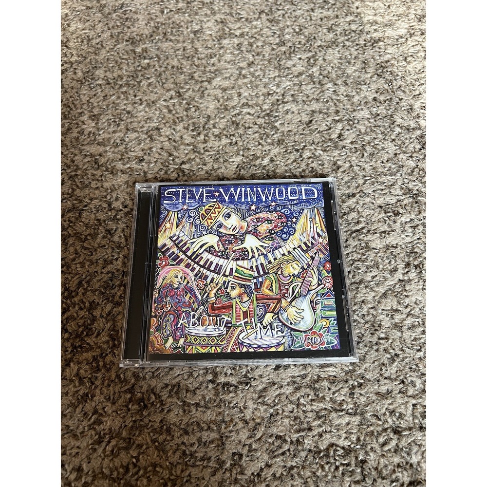 Steve Winwood About Time CD 2003 Rock Soul Jazz Wincraft SCI Fidelity WM0001‎